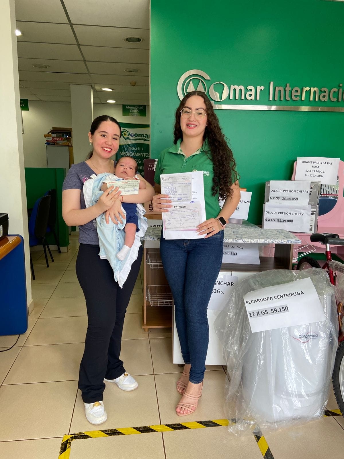 Pago de subsidio de Solidaridad a la Socia Lic. María del Mar por el nacimiento de su hijo. Muchas felicidades a la familia y muchas bendiciones. 💪